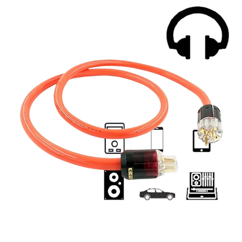 

Linn K-800 Reference-Grade Multi-Regional AC Power Cord with Heavy-Duty Copper Conductors (US/EU Hifi Compatible)​