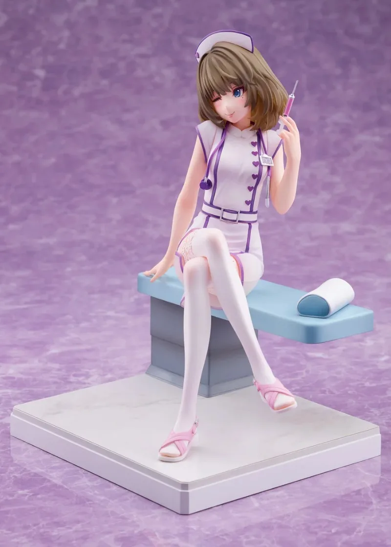 100 % Original: THE IDOLM@STER Takagaki Kaede Krankenschwesteruniform 1/7 PVC Actionfigur Anime Figur Modell Spielzeug Figur Puppe Geschenk
