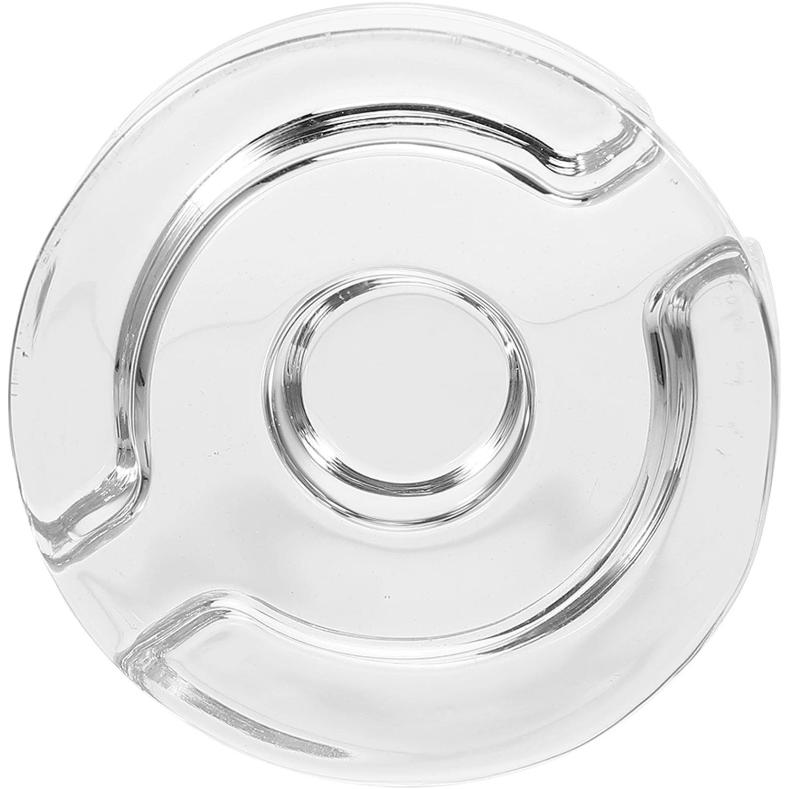 Small Fermenting Glass Weight Lid for Mason Jars Clear Fermenting Lids Pickle Jar Weights Vegetable Fruit Fermentation