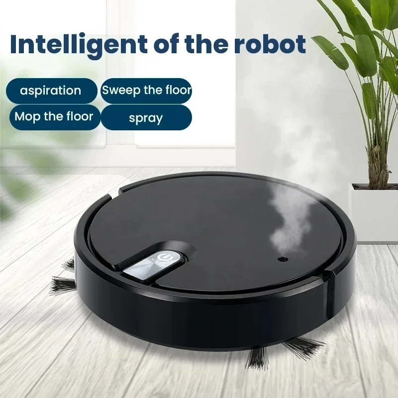Wireless intelligent sweeping robot with five in one multifunctional vacuum cleaner and ultra quiet vacuum mop