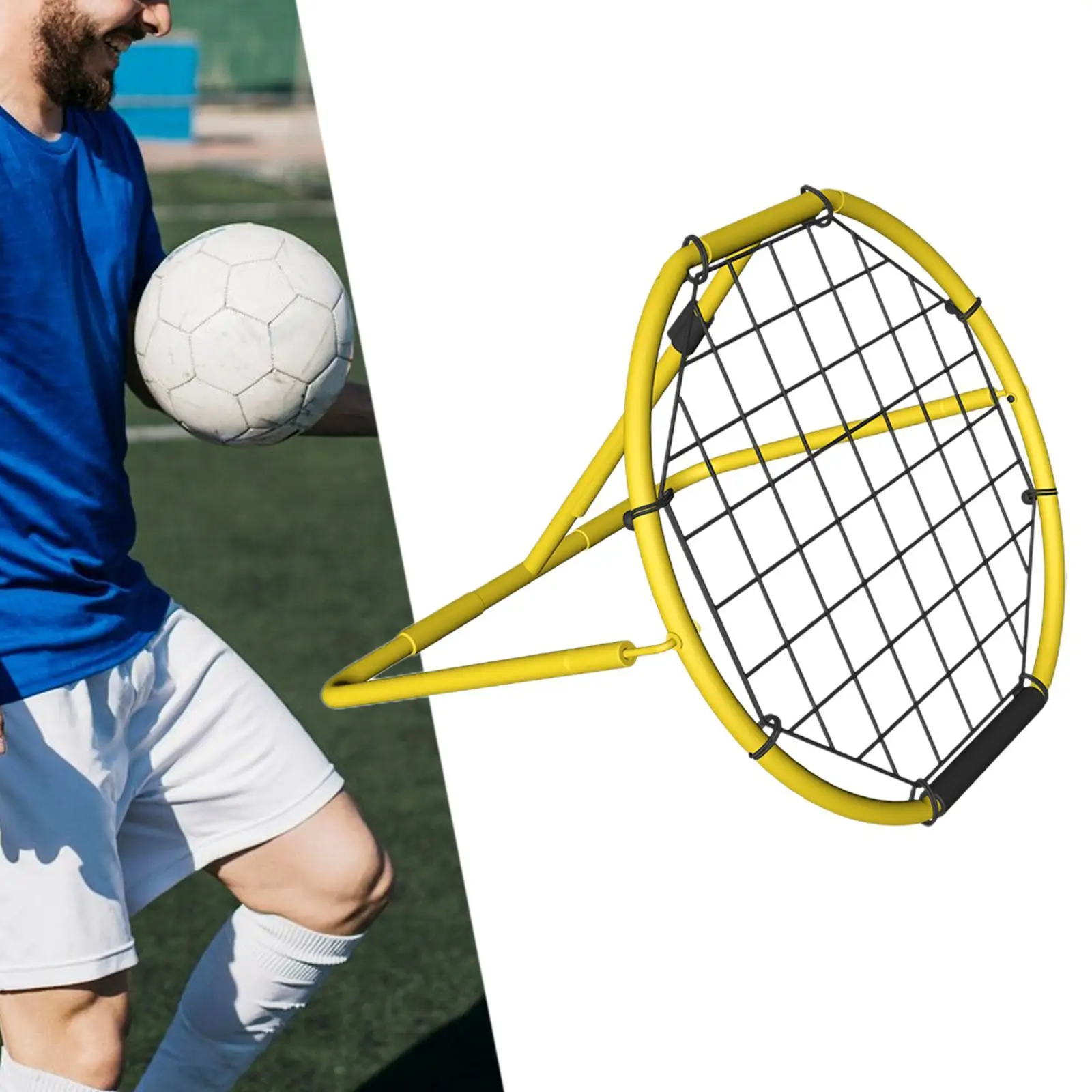 Soccer Rebounder Net Soccer Training Net Sturdy Football Rebounding Net Soccer Rebound Net for Volleyball Backyard Kids Teens