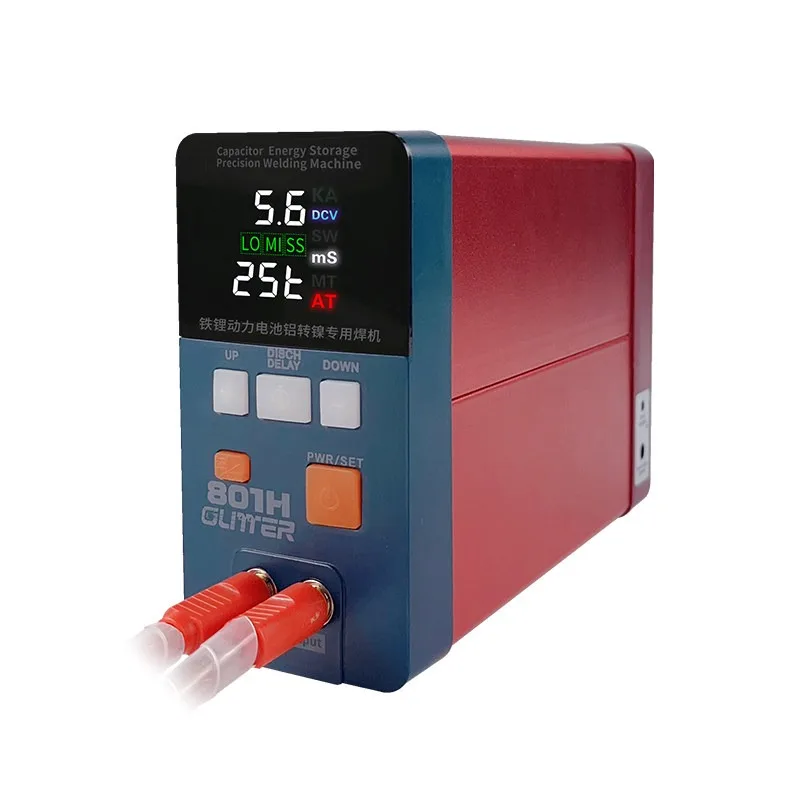 For 801H 21KW 3500A Pulse Spot Welder 110-240V Capacitor Energy Storage Battery Welding Machine for Aluminum Nickel