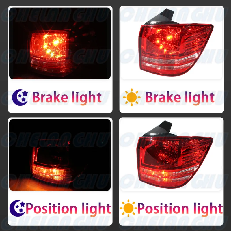 For Dodge Journey 2009 2010 2011 Car accessories Right Side Halogen Tail Light Rear Lamp Brake Light