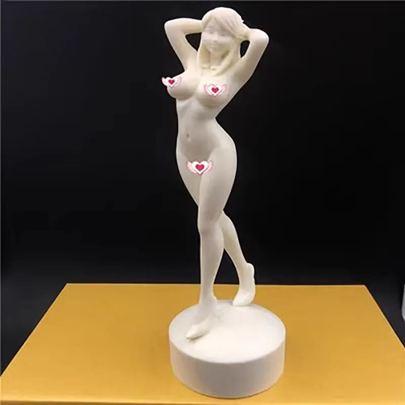 Ivory Nut Carving Beauty Ornament, Creative Bookshelf Decoration, Pretty Girl, Female Body Artwork
