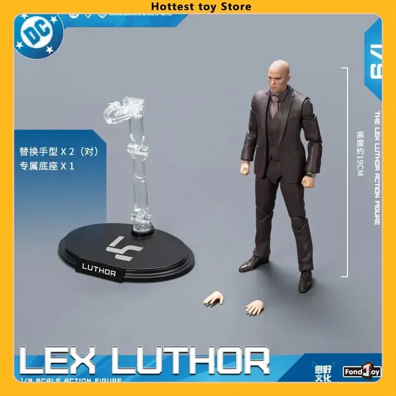 

Original Fondjoy Lex Luthor Action Figure Dc Justice League Figures Detective Comics 1/9 Lex Luthor Model Joint Movable Toy Gift