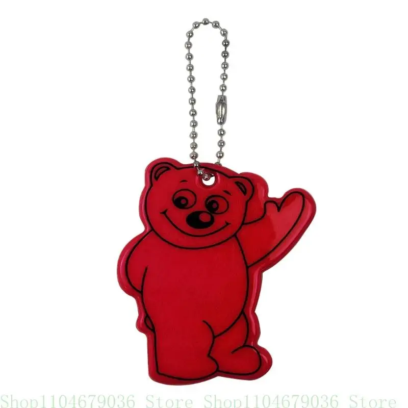 Safety Reflectors Bear Stylish Reflective Gear for Jackets, Bags, Purses, Backpacks, Strollers Wheelchairs