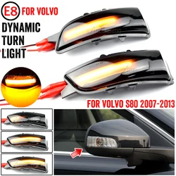 LED Dynamic Turn Signal Light Side Rearview Mirror Blinker Indicator Lamp For Volvo S80 C30 C70 S40 S60 V40 V50 V70 2008-2010