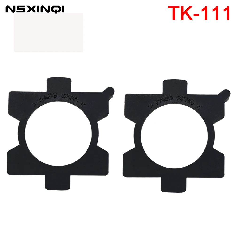 NSXINQI 2pcs H7 LED Car Headlight Bulb Base Holder Adapter Socket TK-111 For Mazda Horse 3 Mitsubishi Outlander TOYOTA CAMRY