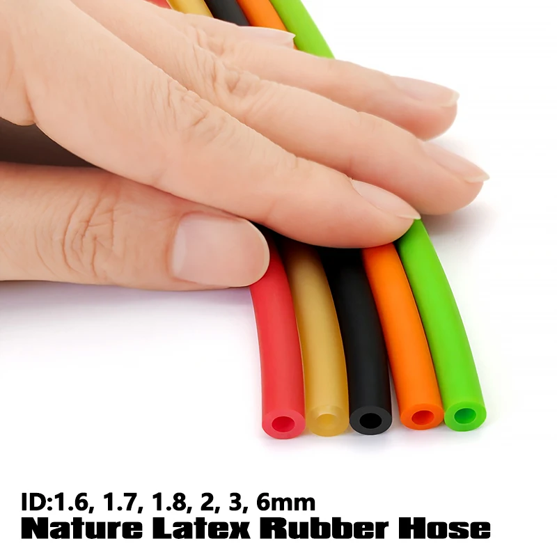 

Желтый шланг из натурального латекса, рогатка, катапульта, трубка, высокая устойчивость, антифриз, идеально подходит для охоты/переплета/сделай сам