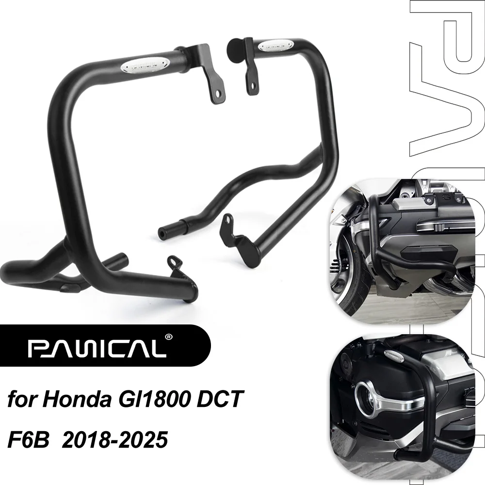 PANICAL Motorcycle Engine Guard Crash Bar Bumper and Chassis Frame for Honda GoldWing GL1800 DCT GL1800 F6B (2018 - 2025)