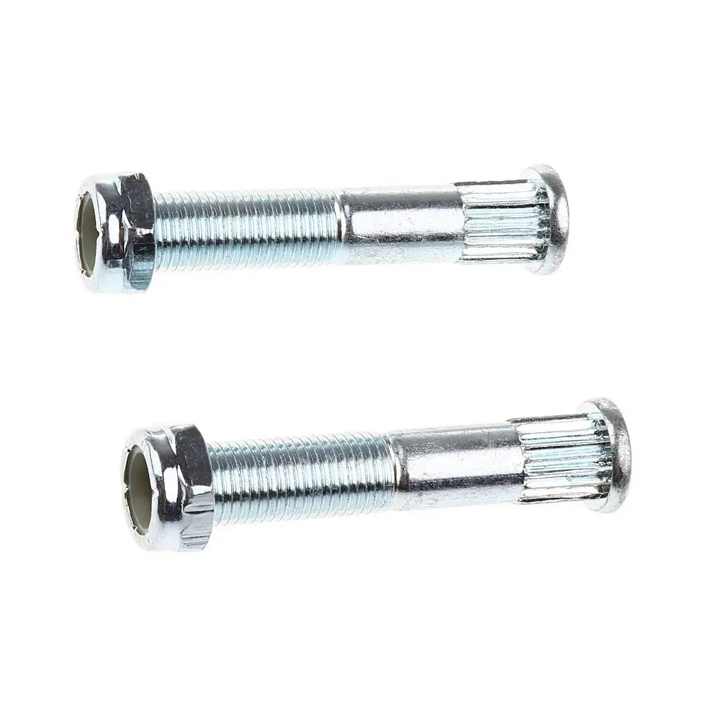 

2 Pieces of Replacement 52 Mm Steel Material Kingpin with Nut for Skateboard /