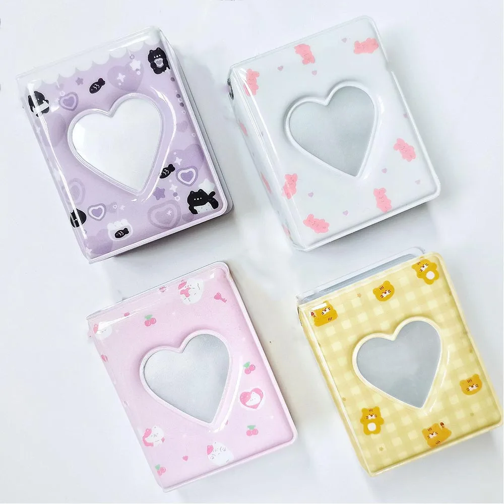 16 Pockets Mini Photo Album Cartoon Kpop Korea Idol Star Chasing Binder Photocard Holder Collect Album Photocard Binder