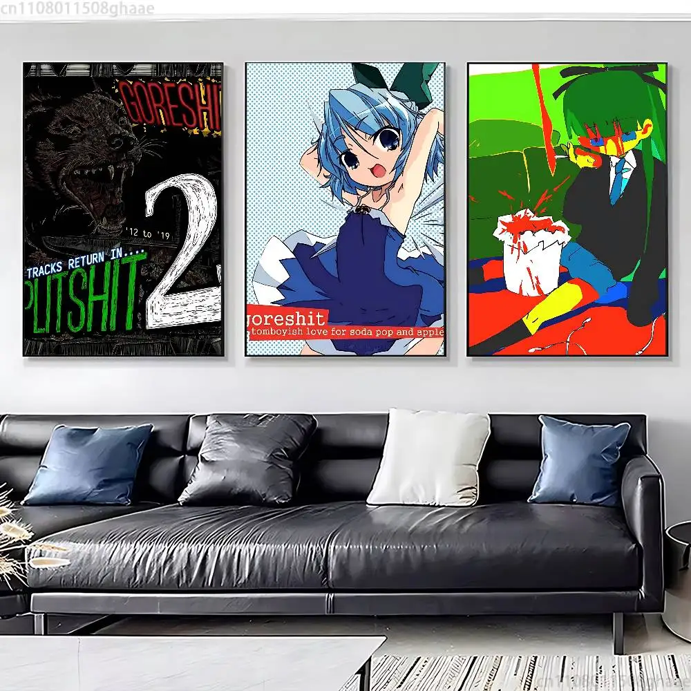 Goreshit Album Cover new group Poster HD home decor sticky wall waterproof home living room bar aesthetic decor