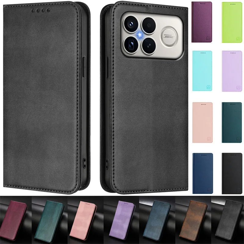 PocoF8Ultra étui magnétique pour Xiaomi Poco F8 Ultra Capa étui portefeuille à rabat en cuir pour Xiaomi Poco F8 Ultra couverture arrière de téléphone