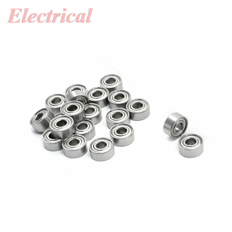 Motor 3mm x 6mm x 2.5mm Sealed Single Row Deep Groove Ball Bearing