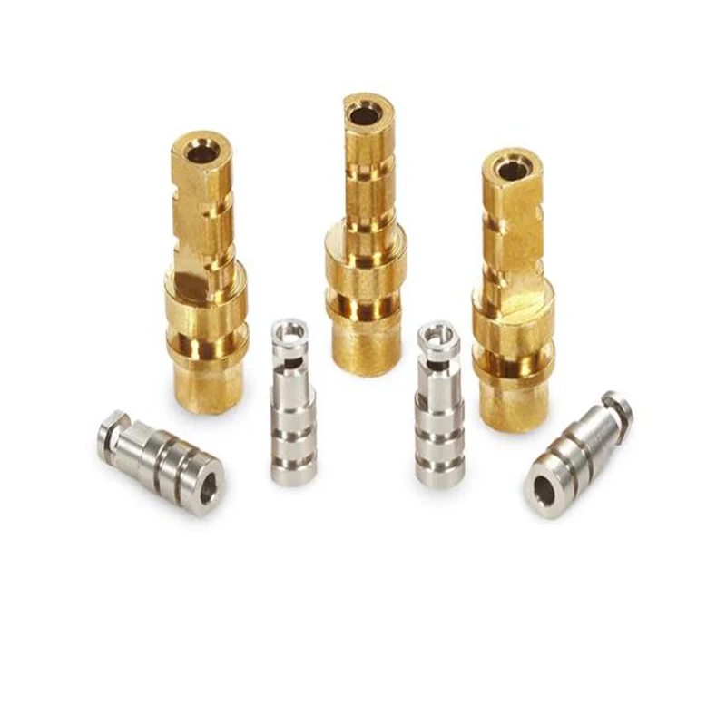 Customized Aluminum Brass Water Pipe Quick Connector CNC Lathe Machining