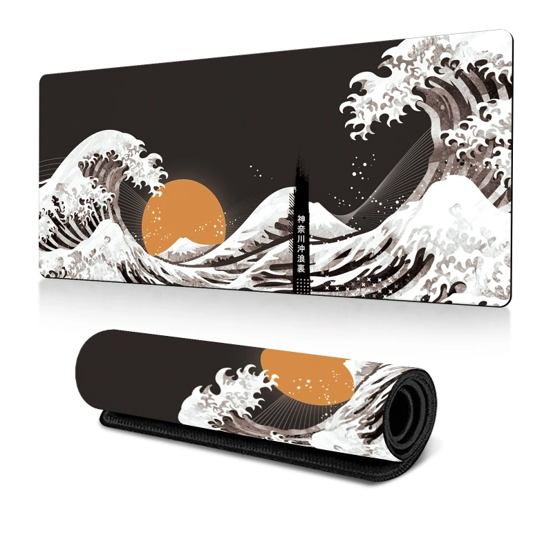 

The Great Wave Of Kanagawa Mouse Pad Bedroom Toilet Carpet Home Decor Anti Slip Durable For PC Laptop Desktop Gaming Mat