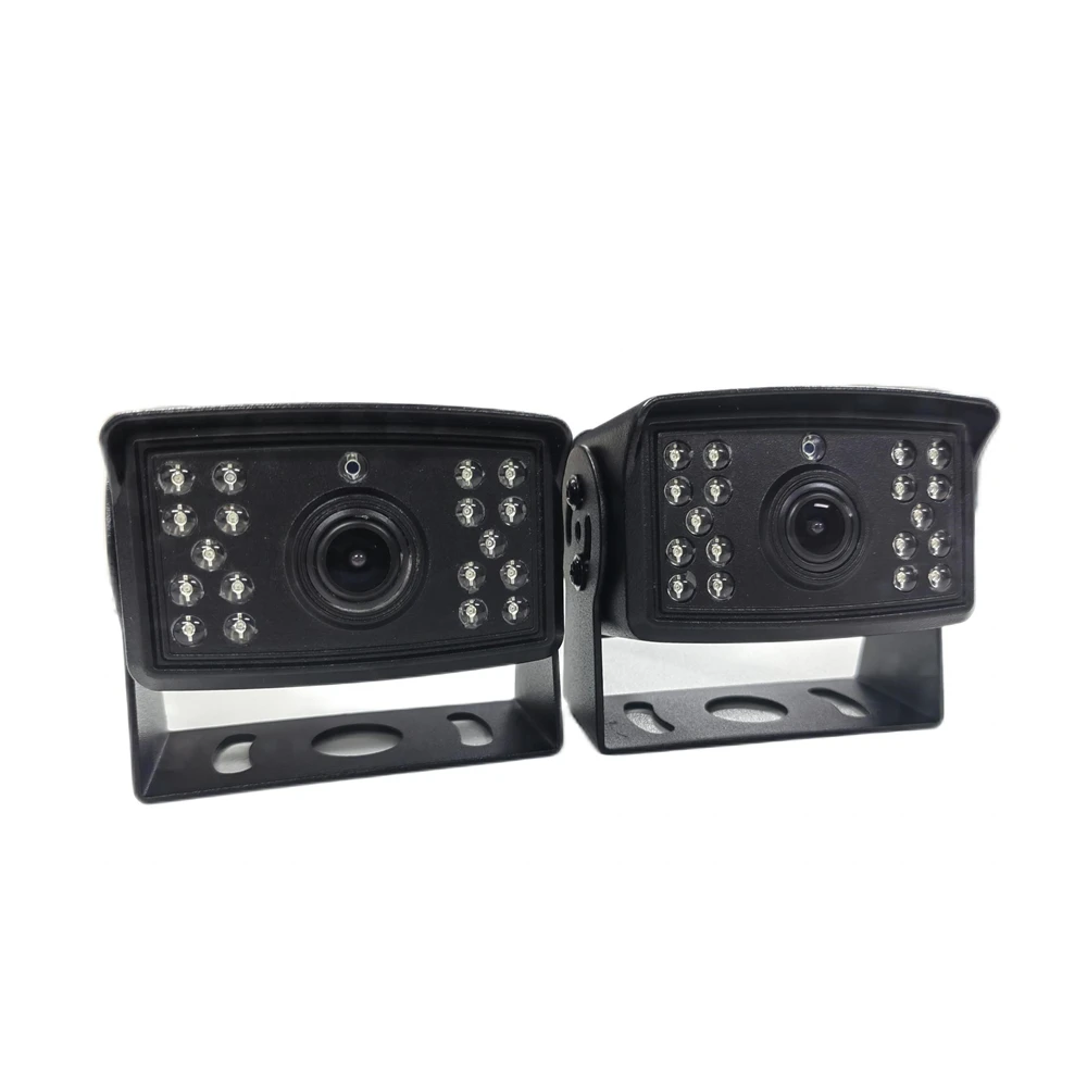 Kit de monitoreo de vigilancia inalámbrico para camión, tarjeta SD de 2 canales, pantalla de 7 pulgadas, AHD, 1080P