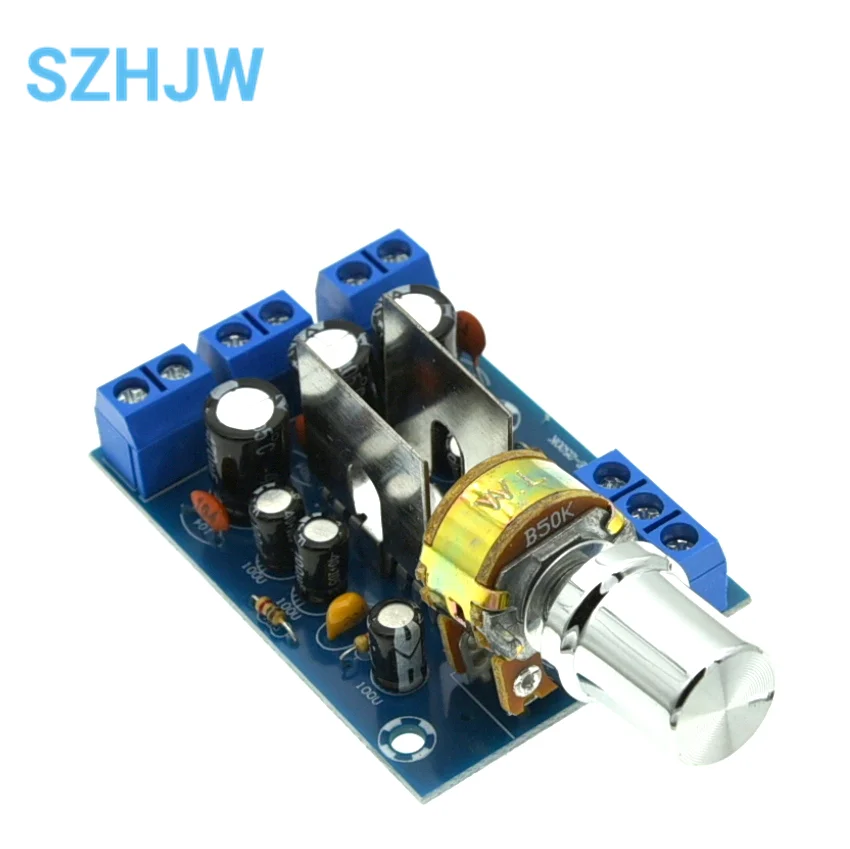 TEA2025B Mini Audio Amplifier Board Dual Stereo 2.0 Channel Amplifier Board For PC Speaker 3W+3W 5V 9V 12V CAR