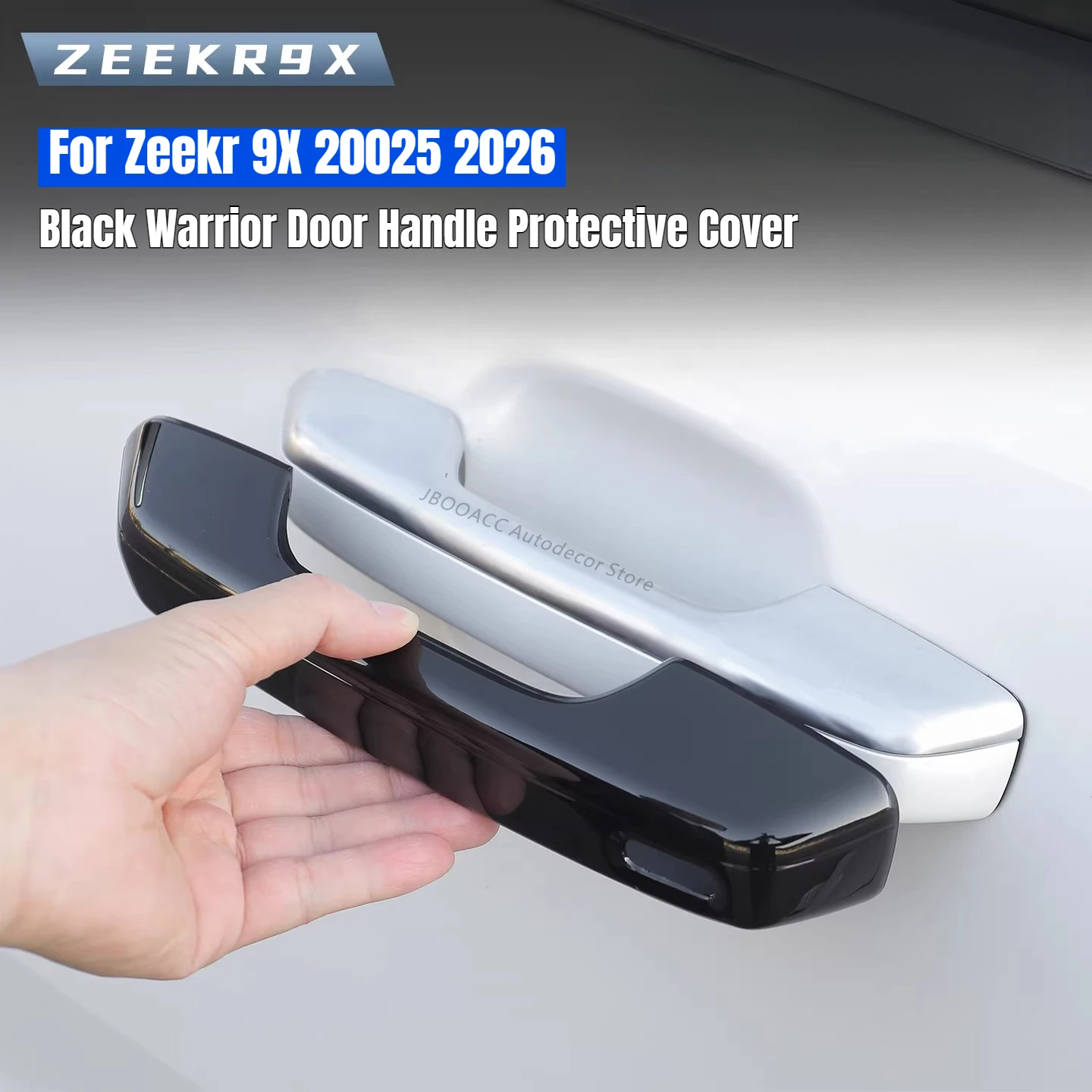 For Zeekr 9X 2025 2026 Door Handle Protective Cover Sticker Trim Door Handle Puller Protector Decoration Car Accessories Decor