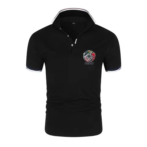 2026 USA Canada Mexico Soccer The new six-color Polo for men is suitable for summer The material is soft.