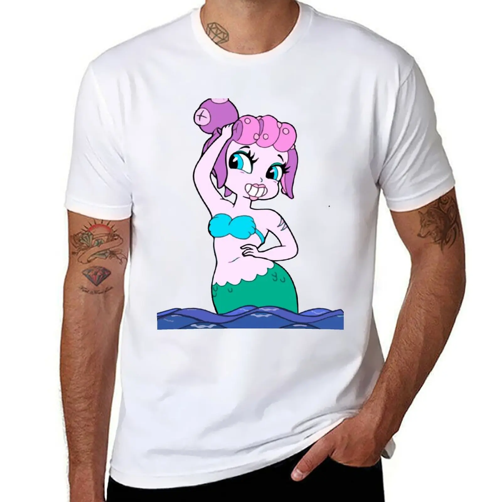 

Mermaid (Cala Maria) T-Shirt Soft Lightweight Cotton T-Shirt