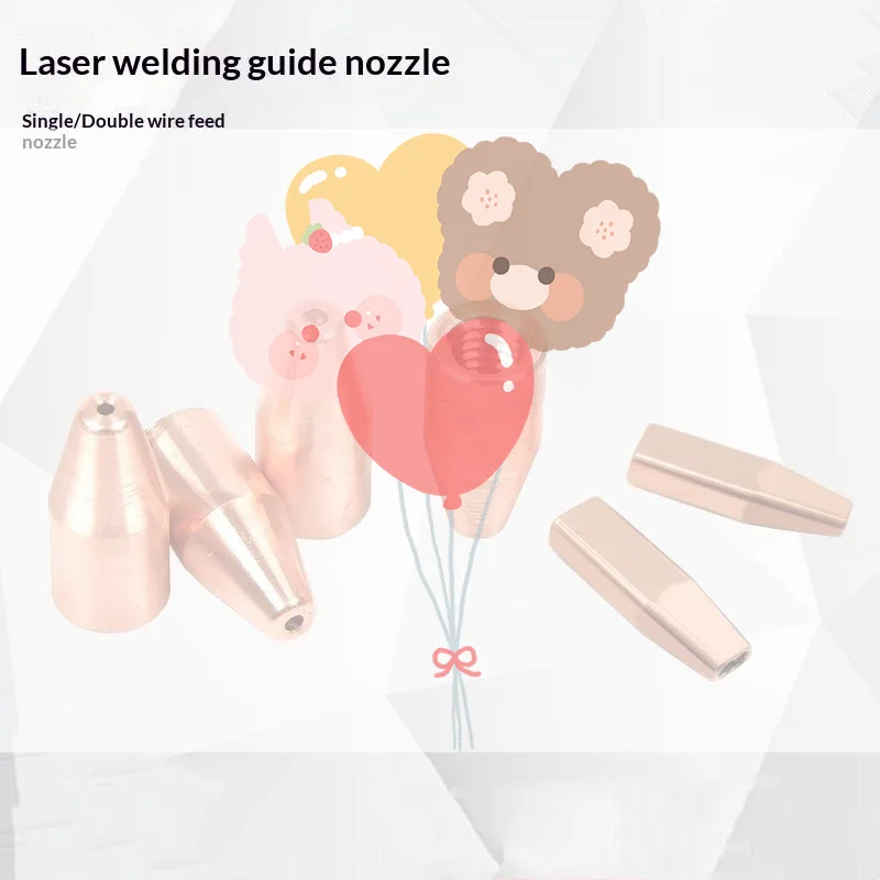 SUP Dual Wire Feed Laser Welding Nozzle 1.2 1.6 2.0 Double Wire Guide Tip SUP21T SUP23T Dual Wire Guide Bracket