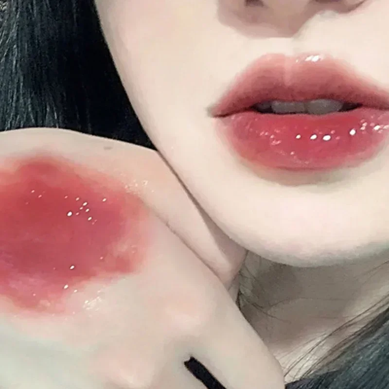 Mirror Lip Gloss Lasting Moisturizing Crystal Glossy Water Light Lip Glaze Nude Red Liquid Lipstick Women Lips Makeup Cosmetics