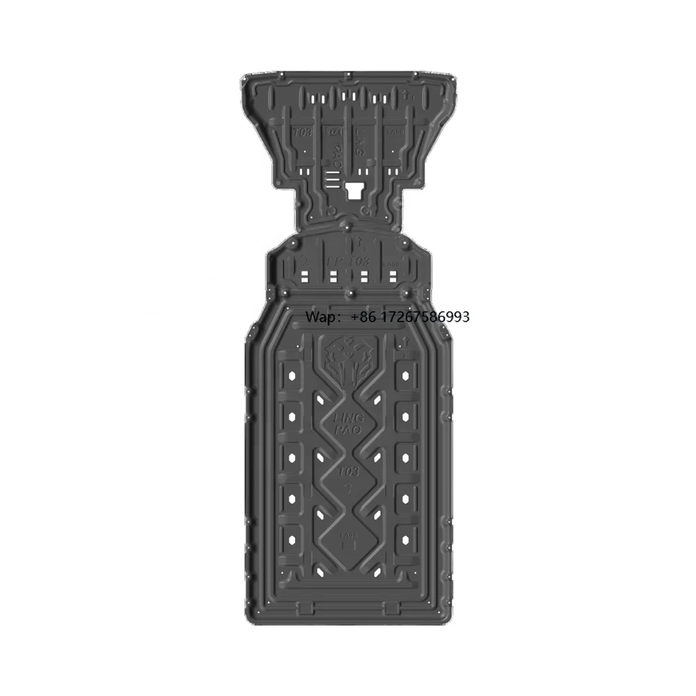 

Bottom Underbody Protection Skid Plates Accessories Parts 2.5mm Engine Guard Battery Cover Fit for Leapmotor T03 403KM