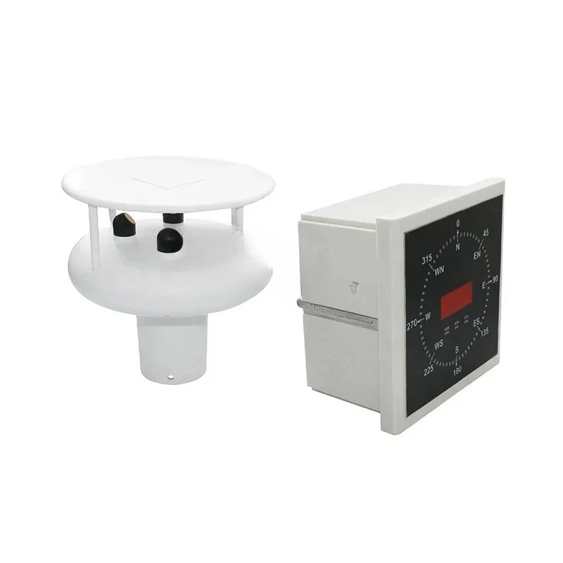 

Veinasa-CXS03-ND02 NMEA 0183 Anemometer Ultrasonic Wind Speed and Direction Sensor Electronic Compass LCD Display GPS