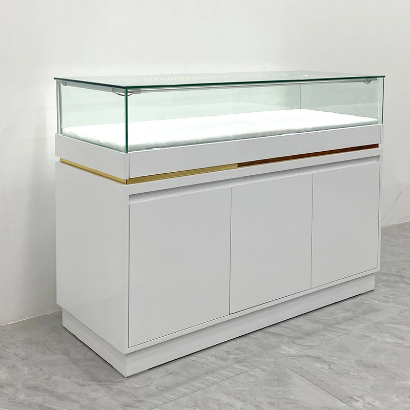 

Custom.Золотые часы со светодиодной подсветкой, витрина для ювелирных изделий, элитный роскошный деревянный шкаф для демонстрации ювелирных изделий, витрина для ювелирных изделий