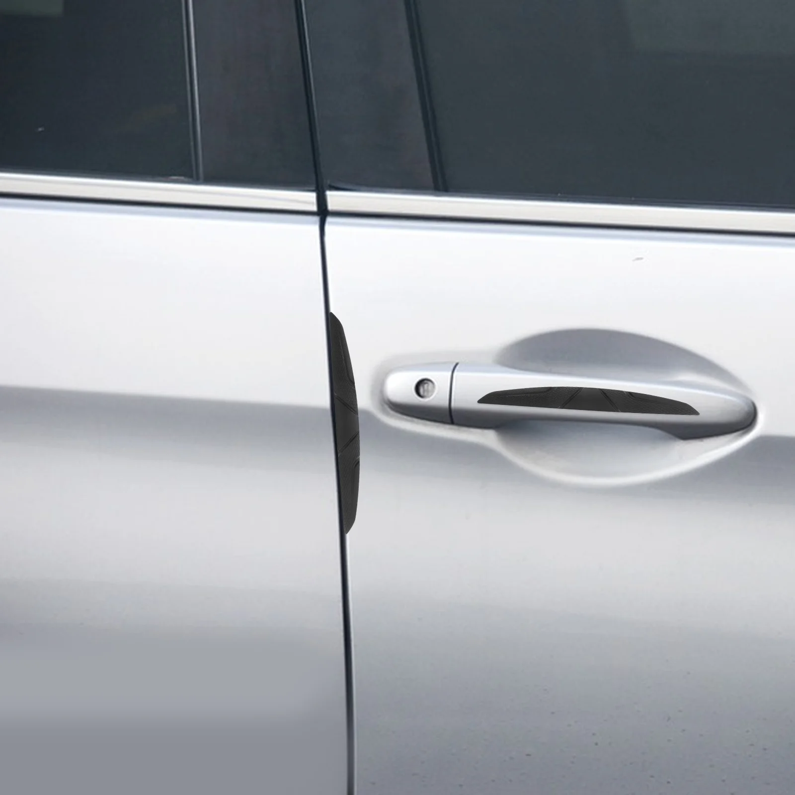 

4Pcs Car Door Edge Protector Silicone Anti-Collision Strips Universal Rearview Mirror Bumper Guard Scratch Guard for Cars