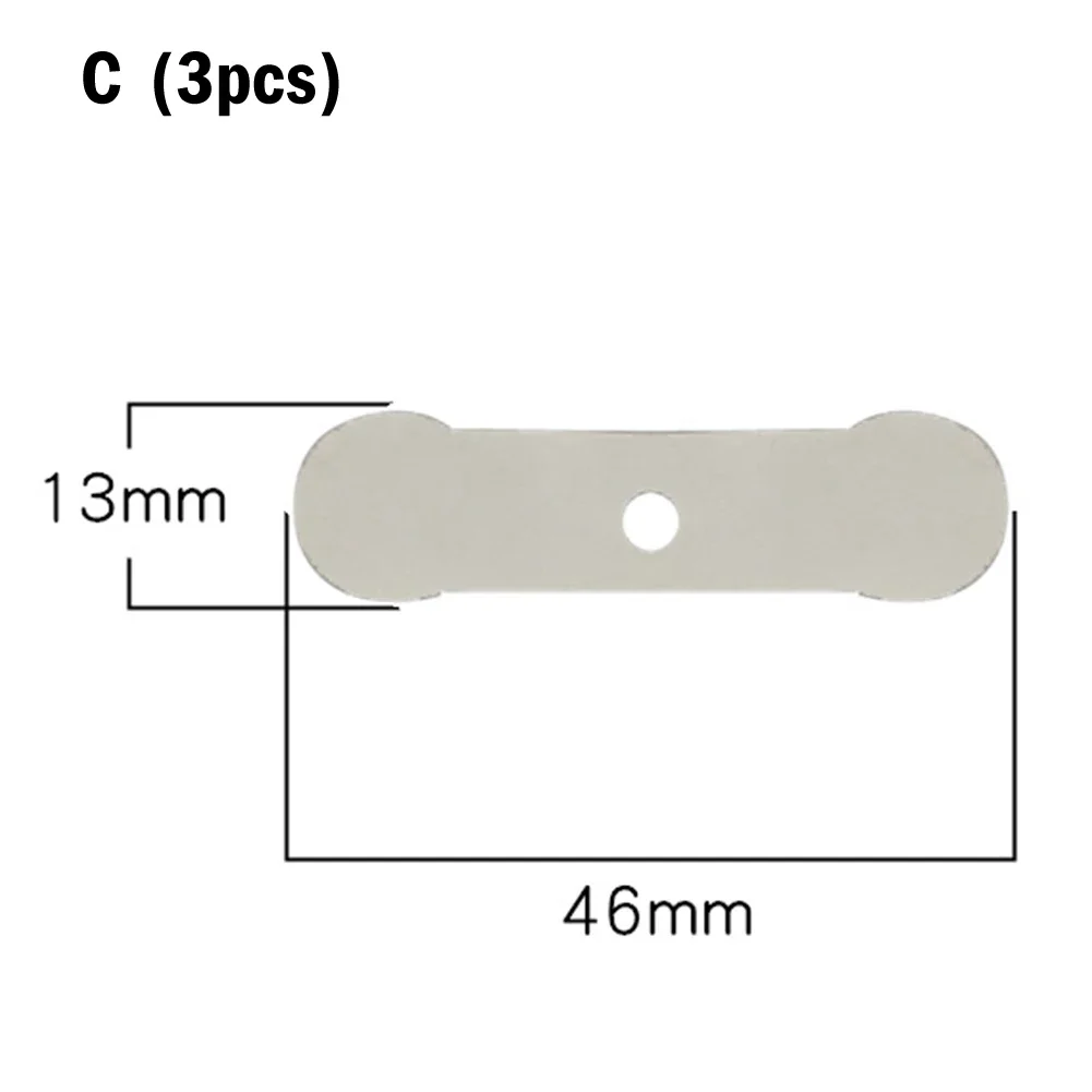Przydatna Trwała Gorąca Sprzedaż Protable Valve Plate 3Pcs 3szt Akcesoria Tłok Maszyna Cichy Srebrny Sprężarka Powietrza