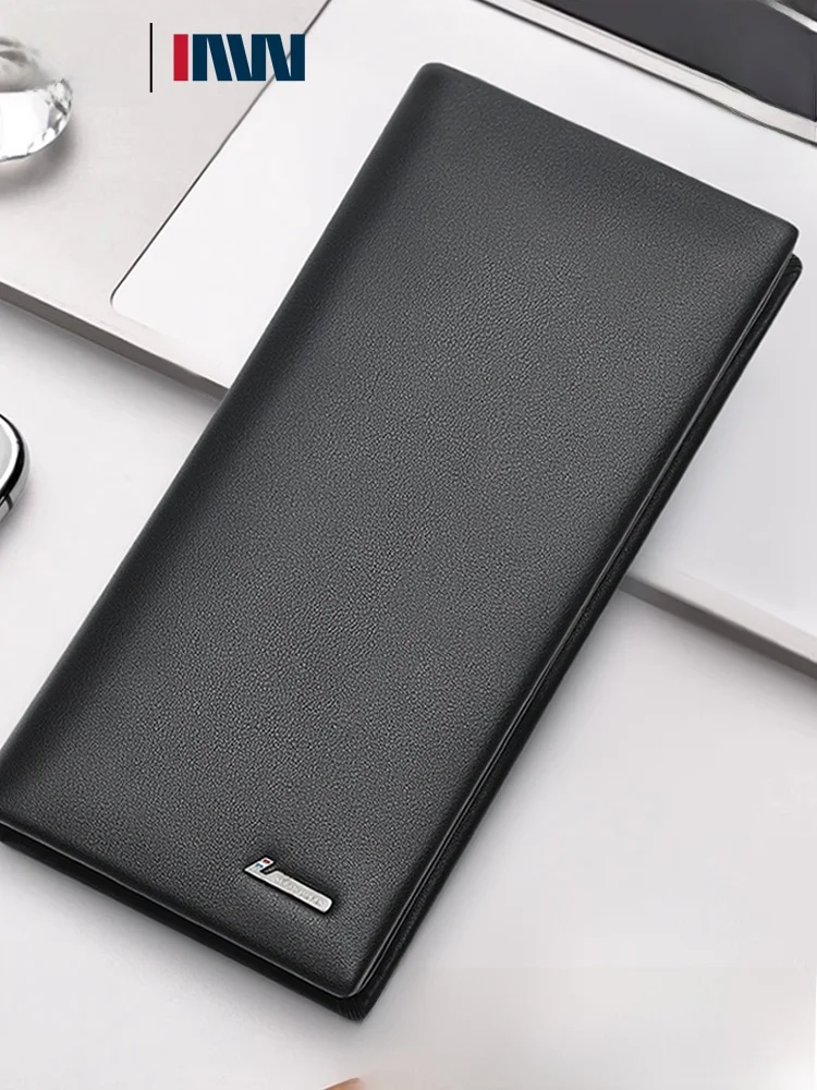 septwolves-men's-long-wallet-genuine-leather-high-capacity-bifold-credit-card-holder-business-ol-style-top-layer-cowhide