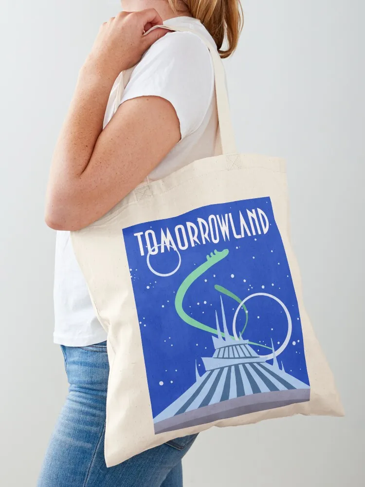 

Space Mountain Tote Bag shopping trolley bag reusable shopping bag large tote Canvas