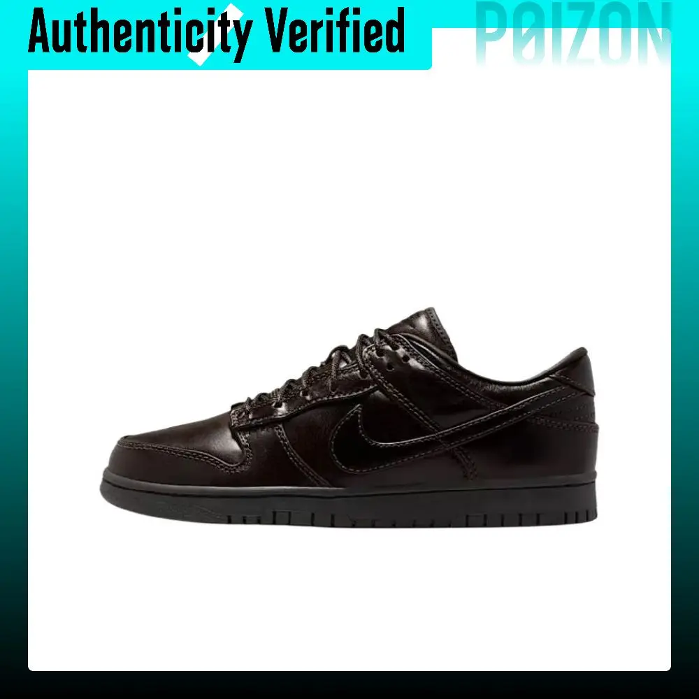 Nike Dunk Low top Skateboard Shoes Men's Brown IQ3342-200