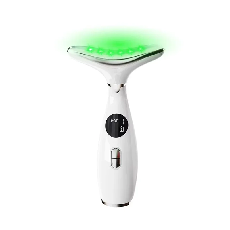 Portable Facial Neck Beauty Massager Household Skin Care Instrument for Lifting Smoothing Skin Condition Relief