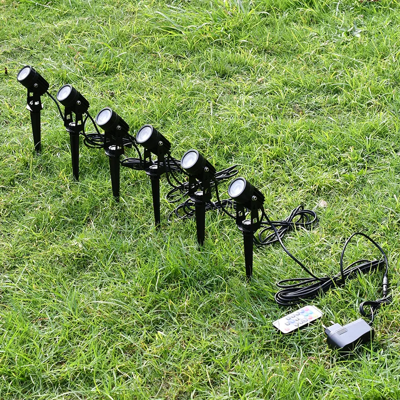 LED Low Voltage Garden Lights, Iluminação Paisagem, impermeável Lawn Lamp, Decoração ao ar livre