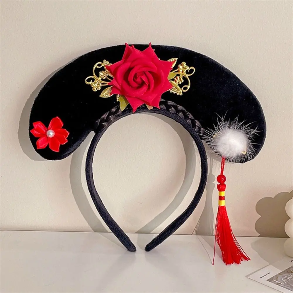 

Headhoop Tassel Pearl Chinese Antique Headdress Hanfu Hair Hoop Ancient Style Headwear Chinese Style Headwear Antique Headband