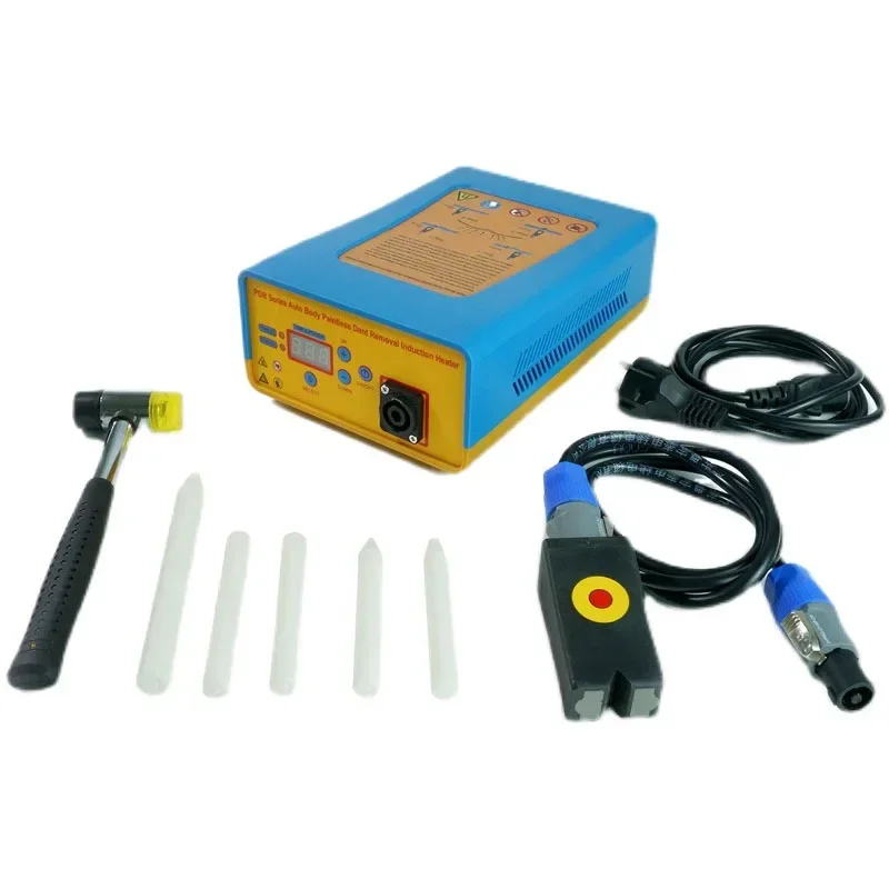 Nuovissimo strumento di riparazione per ammaccature di superficie metallica a induzione elettromagnetica senza vernice, secondo strumento di riparazione ammaccature di granella, ammaccature per auto