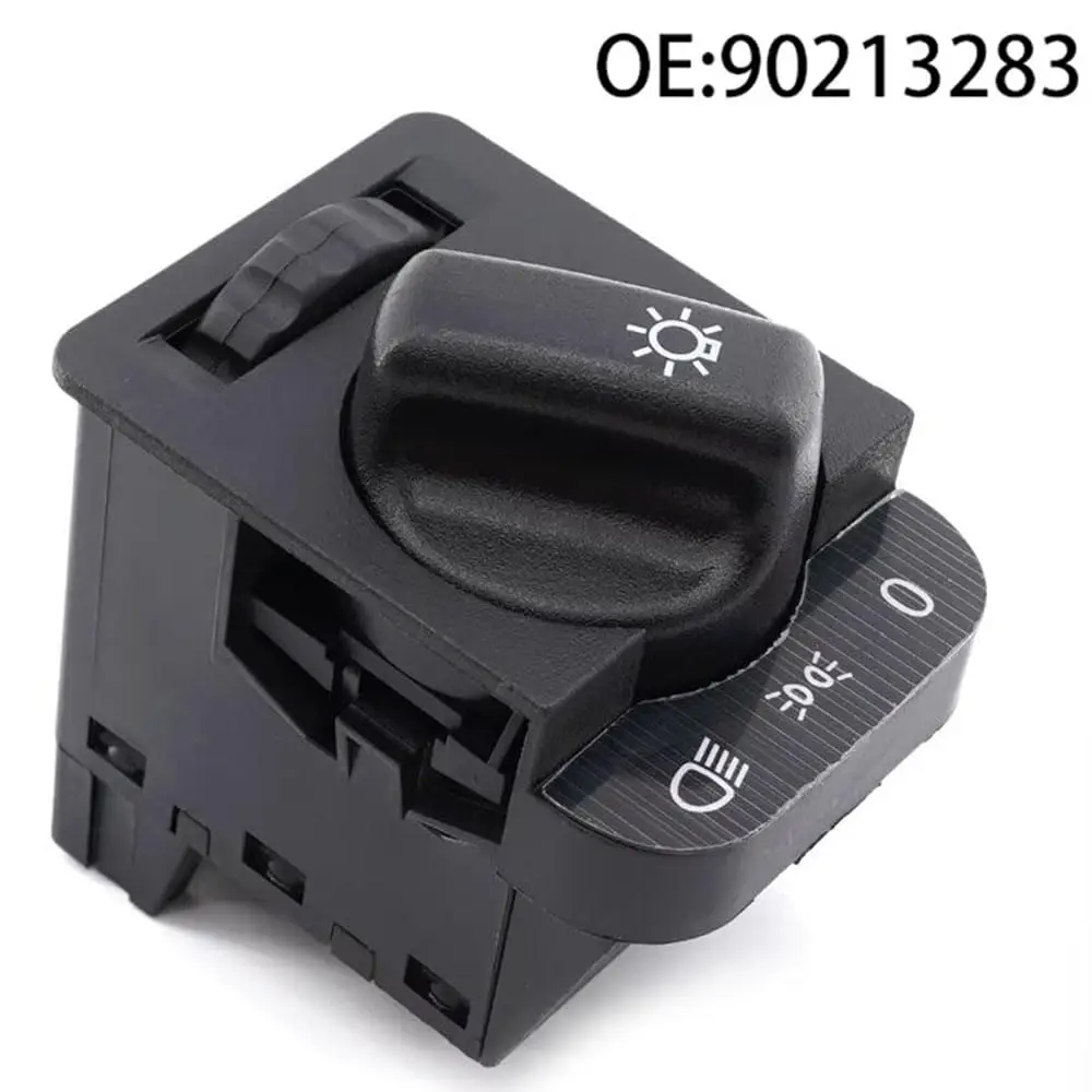 Headlamp Light Switch 90213283 Car Headlight Switch Replacement Compatible With Chevrolet Sail Opel SATE Black 1PCS