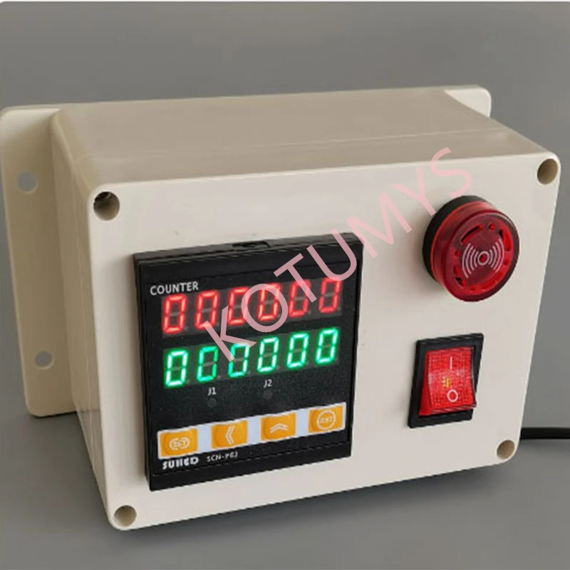 Industrial High-Precision Meter Counter Yard Counter Digital Display Electronic Code Encoder Alarm Meter