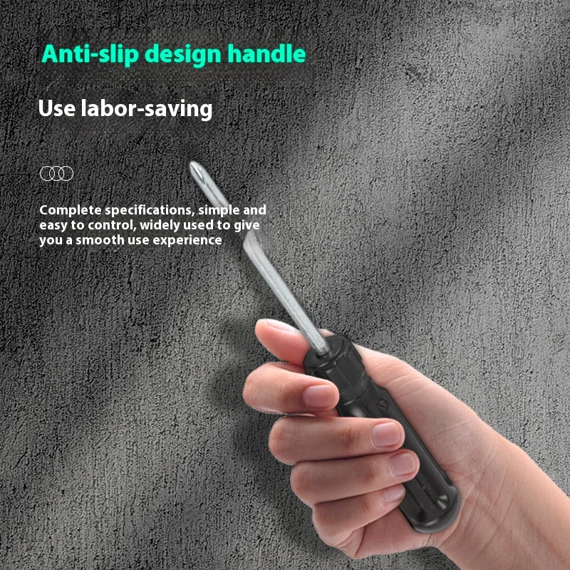 AOFO 5PCS Screwdriver Set Phillips & Slotted Hand Tool Kit for Repair, DIY, Home, Electronics, Car, Workshop