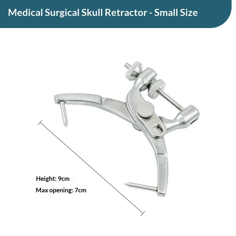 Medical Posterior Cranial Retractor Arc-Shaped Skull Retraction Bow Traction for Neurosurgery Dental  fast shipping