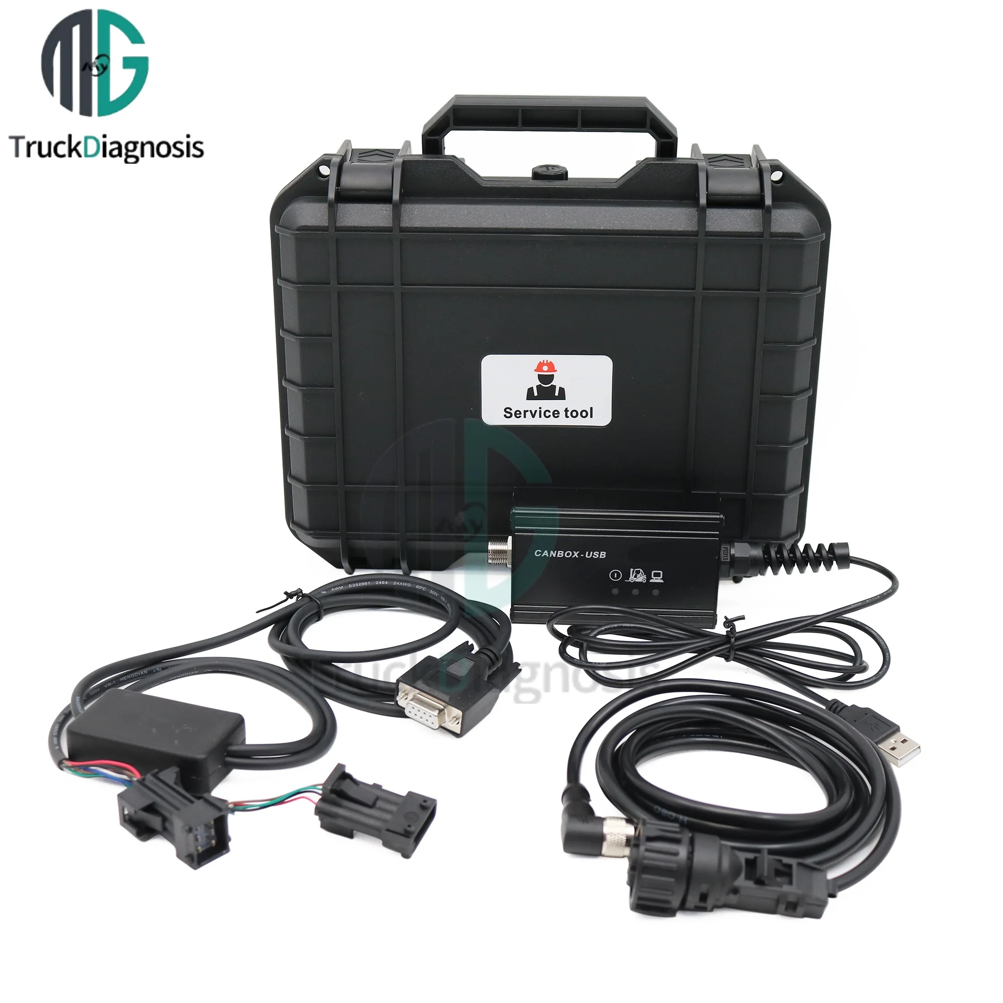 For Linde Forklift Canbox USB Diagnostic Tool Pathfinder Software Doctor Diagnosis Scanner Truck Linde LSG Software