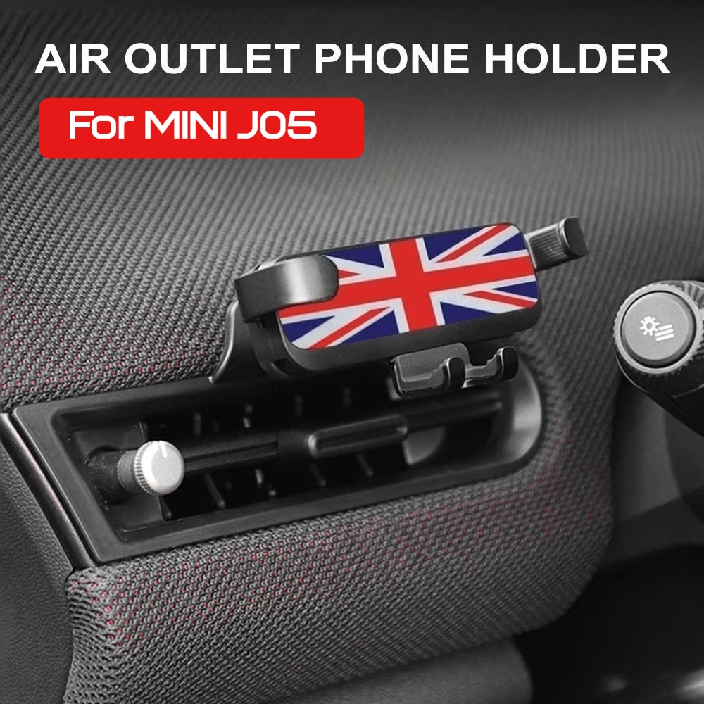

Car Phone Holder for MINI J05 Aceman Electric Gravity & Extendable Mount Smartphone Dashboard Stand Interior Accessories