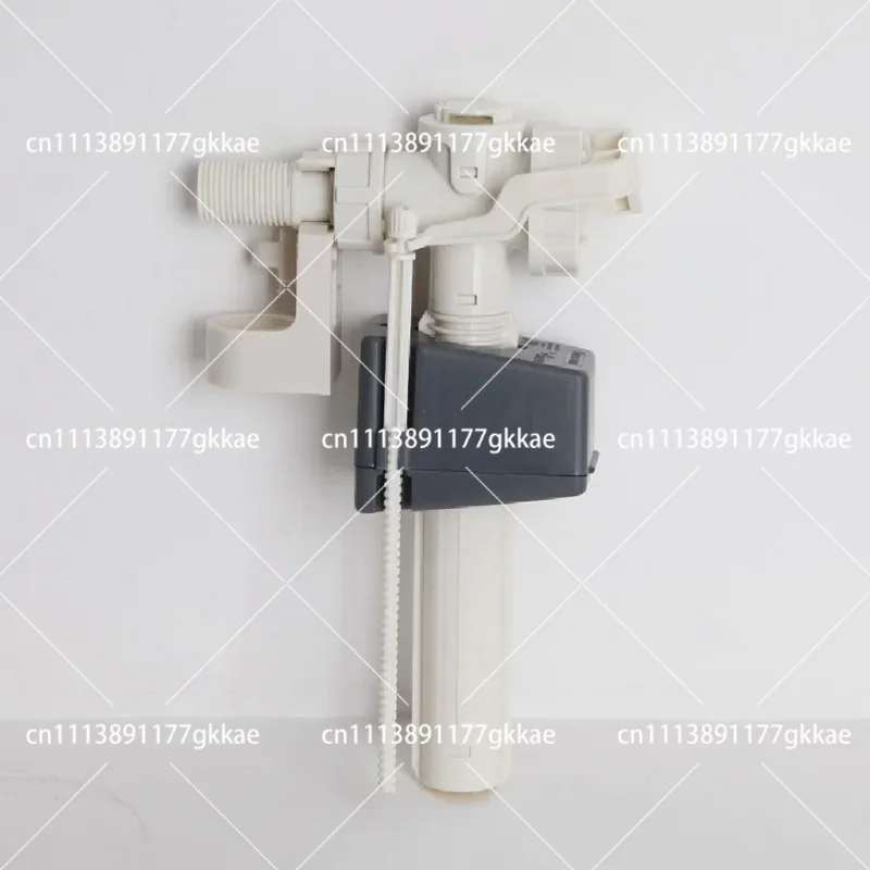 Toilet Tank Fill Valve Side Water Inlet, Horizontal Adjustable Water Level, Quiet Dual Flush Mechanism for Standard Toilets