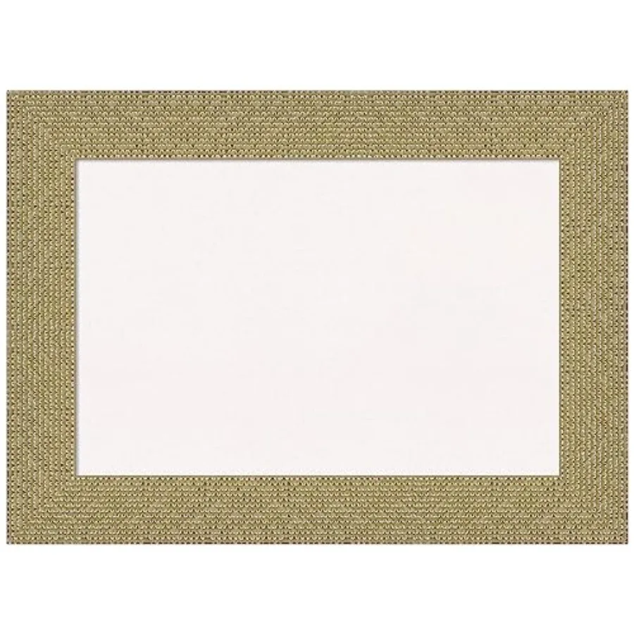 

Белая пробковая доска для стен 16x22 с золотой рамкой, маленькая пробковая доска для заметок, декор для офиса и дома, для организации пространства