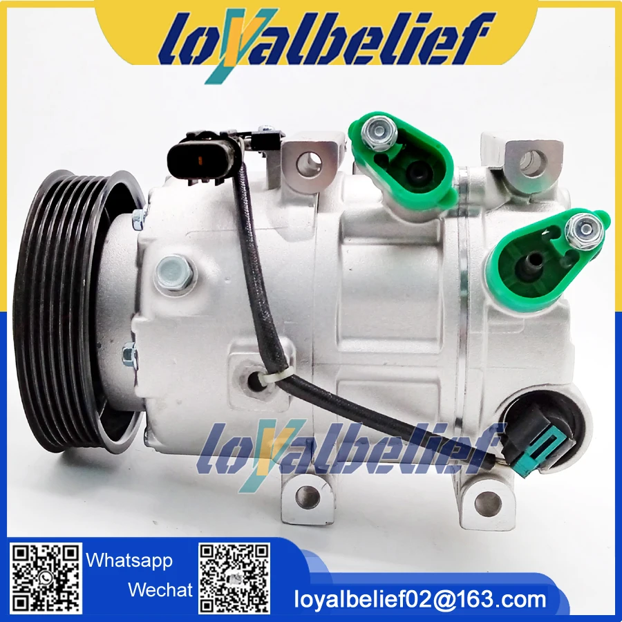 

VS16 AC Compressor For Hyundai Sonata 2.0L 2.4L / Kia Optima 977013R000 97701-3R000 977013V110 97701-3V110 977013R000RU