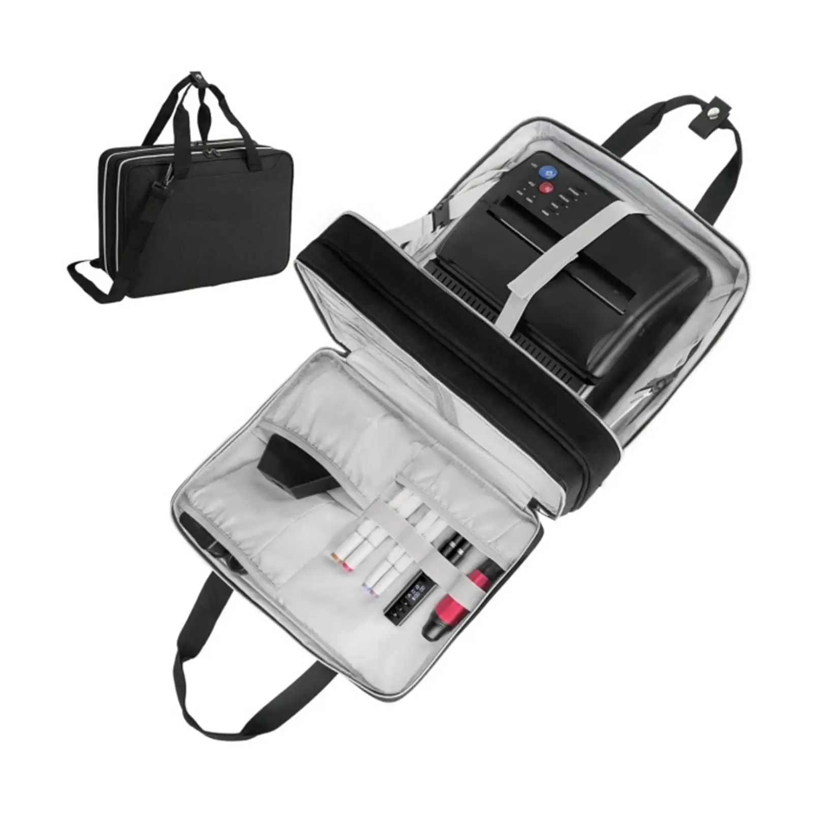 

Чехол для татуировки, аксессуары, полиэстер, 2-слойный набор для татуировки, чехол для чернильных перчаток